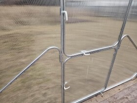 Obloukový polykarbonátový skleník Dodo 300 3×4 m PC 6 mm šedý