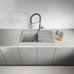 Kuchinox - SHIRE granitový dřez 1-kom s odkapávačem SBS_511Y