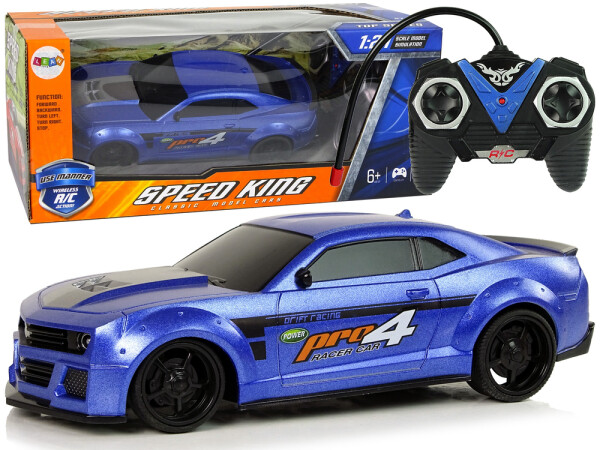Mamido Sportovní auto na dálkové ovládání R/C 1:24 modré
