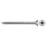 Fischer 574073 šrouby do dřevotřísky 4 mm 45 mm TX Nerezová ocel 200 ks