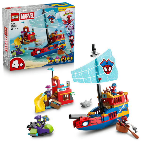 LEGO LEGO® │Marvel 11208 Pirátská loď Spideyho týmu