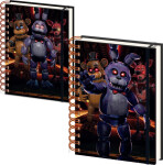 Kroužkový blok A5 Five Nights At Freddy´s - 3D Jump Scare - Pyramid