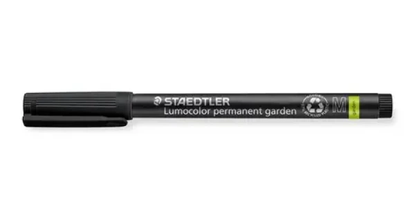 Staedtler Lumocolor Gartenmarker černá / Popisovač / Permanentní / 1 mm / voděodolný (319 GM M-9)