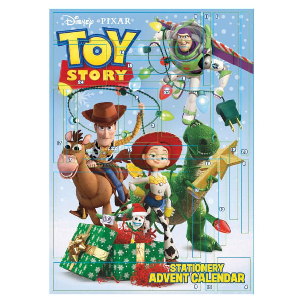 Toy Story adventní kalendář V2 (papírenský) - Pyramid