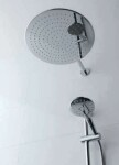 Laufen - Sprchové příslušenství Hlavová sprcha, průměr 36 cm, nerezová ocel HF504726100000