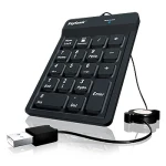 Keysonic ACK-118BK černá / Numerická klávesnice / Silikonová / USB / 18 kláves (22084)