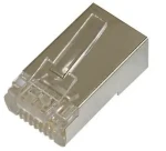 Digitus DN-219603 / Modulární konektor RJ45 / CAT 6 / stíněný / kulatý kabel / 100 ks (DN-219603)