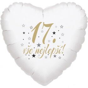 17. narozeniny balónek srdce Balonky.cz 17. narozeniny balónek srdce Balonky.cz
