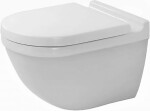 DURAVIT - Starck 3 Závěsné WC, bílá 2225090000