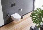 DEANTE - Mokko černá - WC kartáč, volně stojící ADM_N712