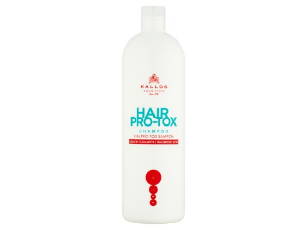 Kallos KJMN Hair Pro-Tox šampon s keratinem kolagenem a kyselinou hyaluronovou 1000ml