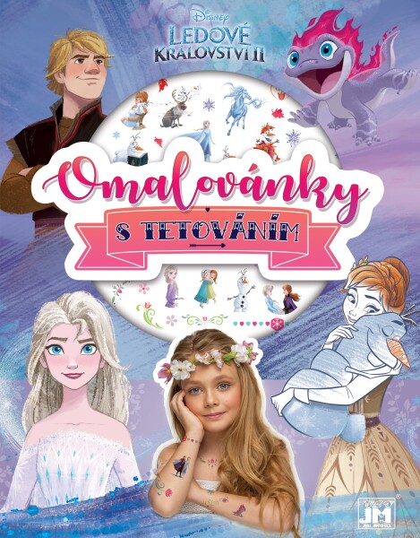 Omalovánky s tetováním Frozen 2 - Ledové království