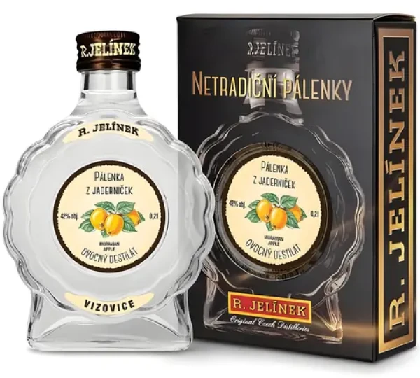 Jelínek Jablkovice Moravská Jadernička / Ovocná pálenka / 42 % vol. / 0,2 l (8595198802014)
