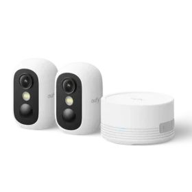 Anker eufy C35 bílá / HomeBase Mini + 2x IP kamera / 1080p / 130° / noční vidění / microSD / Wi-Fi (E8110429)