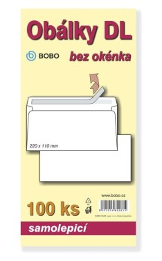 Obálky DL samolepicí (bal. 100ks)