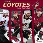 JF Turner Kalendář Arizona Coyotes NHL 2020 Wall x