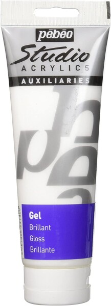 Pébéo Studio lesklý gel pro akrylové barvy 250 ml
