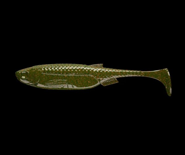 Libra Lures Gumová nástraha Kraken Shad 2″ 10ks - Motor Oil Green 032,Libra Lures Gumová nástraha Kraken Shad 2″ 10ks - Motor Oil Green 032