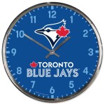 Hodiny Toronto Blue Jays MLB Chrome Team Design