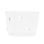 Bastion Collections Sklenice Hearts 200 ml, čirá barva, sklo