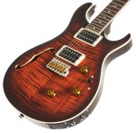 PRS SE Custom 24 Semi-Hollow Piezo Orange Tiger Smokeburst