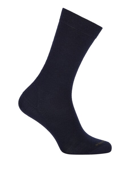 ICEBREAKER Wmns Lifestyle Fine Gauge Crew, Midnight Navy/Dark Loden velikost: 40-43 (LXL)