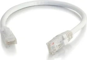 C2G Patch kabel CAT6 RJ45-RJ45 5 m bílá / Patch kabel / UTP / Snagless / PVC (83490)