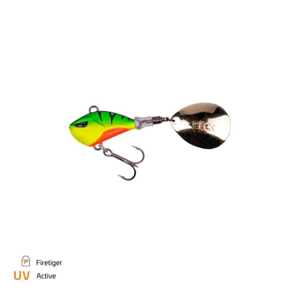 Zeck Tail Spinner Rogue Runner 15g - Firetiger,Zeck Tail Spinner Rogue Runner 15g - Firetiger