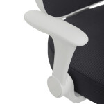 Dětská židle, výškově nastavitelná, šedá síťovina, KA-K1062 GREY