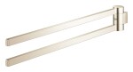 GROHE - Selection Dvojitý držák na ručníky, otočný, leštěný nikl 41063BE0
