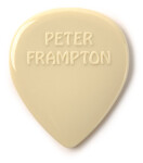 Dunlop Peter Frampton Vintage Jazz Teardrop Pick White - 24 Pack