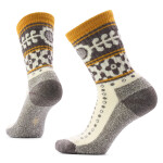 Dámské merino ponožky SMARTWOOL Women's Everyday Cozy Retro Sunflower Cr, Natural velikost: 38-41 (M)