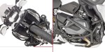 Tn5128 padací rámy spodní Bmw R 1250 GS (19-24), R 1250 R/RS (19-25) černé lakované