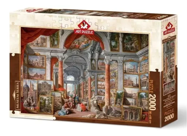 ART PUZZLE 5479 Puzzle Museum Series: Pohled na moderní Řím