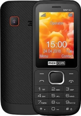 Maxcom MM142 DualSim černá / 2.4" / 0.3MPx / DualSim / microSD / Bluetooth / 3.5mm Jack (MM142)