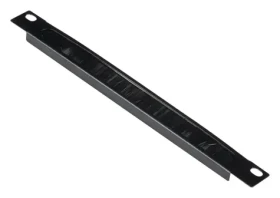 Equip EZMB-10-B černá / Kartáčová lišta / 10" / 1U / kov / RAL9005 (EZMB-10-B)