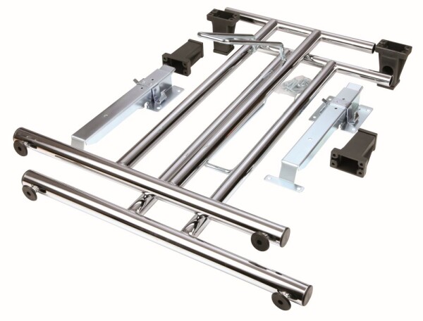 Mila Design Stolová podnož skládací chrom (503406)