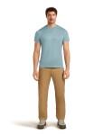 ICEBREAKER Mens Mer 125 Cool-Lite Sphere SS Tee Across, Flint Blue velikost: XL
