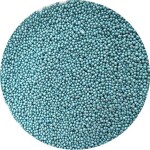 Cukrové perličky metalické tyrkysové 2mm 80g - I LOVE CAKES