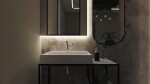 DEANTE - Silia chromová umyvadlová baterie, s obdélníkovým výtokem BQS_024M