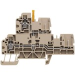 Weidmüller 1305300000 řadová svorka 4 mm šroubovací Tmavě béžová 50 ks