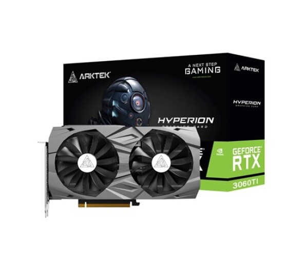ARKTEK VGA NVIDIA GeForce RTX 3060 Ti Hyperion 8GB, RTX 3060 Ti, 8GB GDDR6, 3xDP, 1xHDMI EDF_1777088