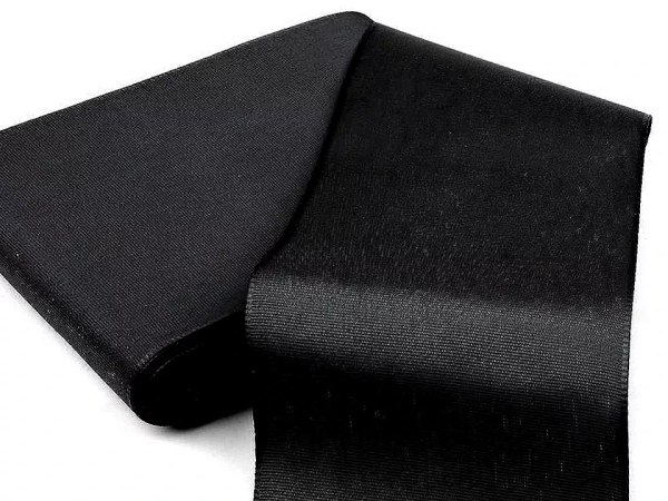 Ptakoviny.cz Stuha - pro piráta černá 10,8cm x 2m