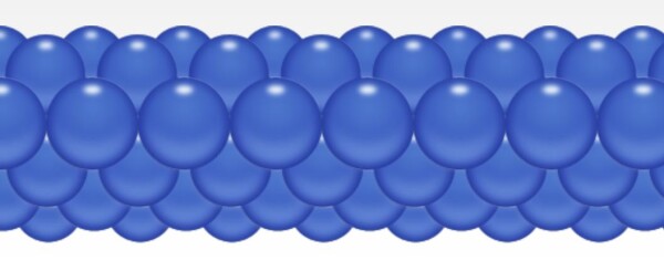 Balónková girlanda modrá 3 m balonky.cz Balónková girlanda modrá 3 m balonky.cz