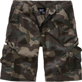 Brandit Kalhoty krátké dětské Kids BDU Ripstop Shorts darkcamo 158/164