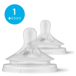 Philips Avent Natural Response SCY961/02 / Savička / Flow 1 – první průtok / 0m+ / 2 ks (SCY961/02)