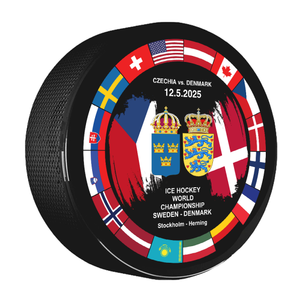 Puk Ice Hockey World Championship Sweden | Denmark MS 2025 Dueling 12.05.2025 Czechia vs. Denmark