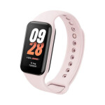 FIXED Silikonový řemínek Silicone Strap pro Xiaomi Smart Band 8 Active růžový (FIXSSTB-1416-PI)