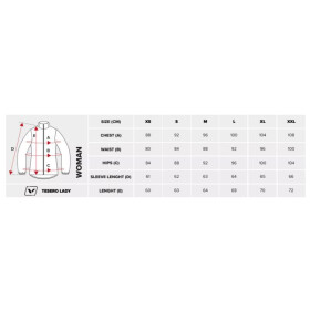 Mikina Viking Tesero Lady W 740/24/5658/6400 xs