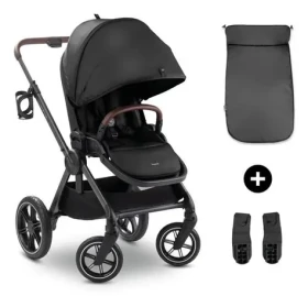 Hauck Comfort N Care černá / sporťák + nánožník / adaptér na autosedačku (HK165577)